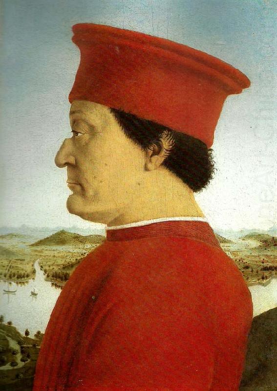 Piero della Francesca portrait of federico da montefeltro china oil painting image